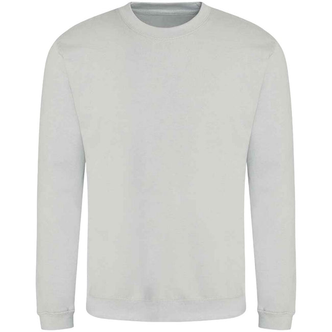 Moondust Grey - Front - AWDis Adults Unisex Just Hoods Sweatshirt