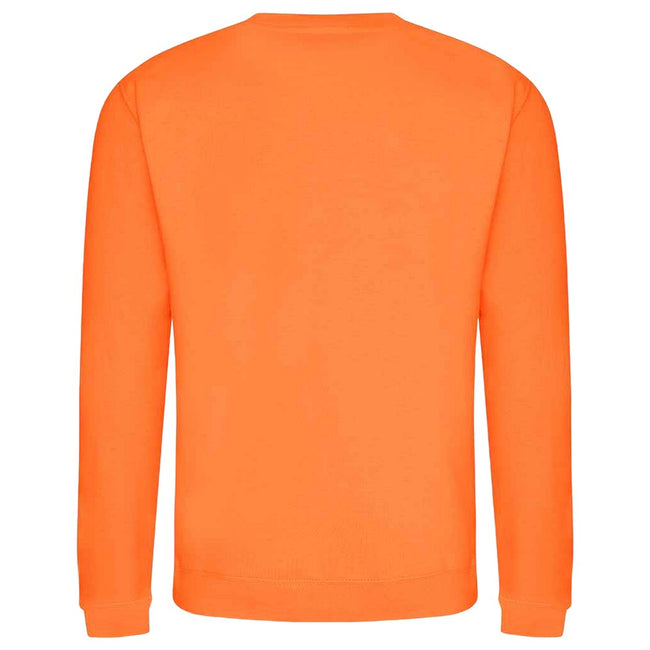 Orange Crush - Back - AWDis Adults Unisex Just Hoods Sweatshirt