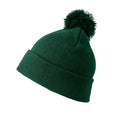 Bottle Green - Back - Result Core Pom Pom Beanie
