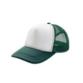 Bottle Green-White - Back - Result Core Half Mesh Truckers Cap