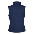 Navy - Back - Result Womens-Ladies Core Printable Soft Shell Bodywarmer