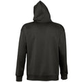 Black - Back - SOLS Slam Unisex Hooded Sweatshirt - Hoodie