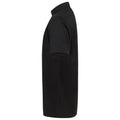 Black - Side - Henbury Mens Modern Short Sleeve Oxford Shirt