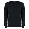 Navy - Front - Kustom Kit Mens Arundel Crew Neck Sweater