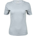 Ice Blue - Front - Tee Jays Womens-Ladies Interlock T-Shirt