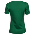 Forest Green - Back - Tee Jays Womens-Ladies Interlock T-Shirt