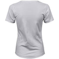 White - Back - Tee Jays Womens-Ladies Interlock T-Shirt