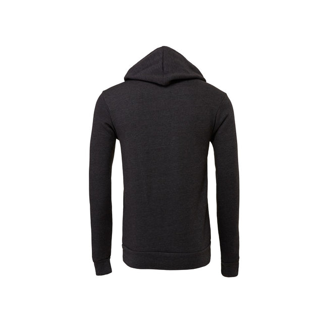 Dark Grey Heather - Back - Bella + Canvas Adults Unisex Pullover Hoodie
