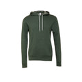 Heather Forest Green - Front - Bella + Canvas Adults Unisex Pullover Hoodie