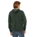 Heather Forest Green - Pack Shot - Bella + Canvas Adults Unisex Pullover Hoodie