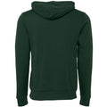 Forest Green - Back - Bella + Canvas Adults Unisex Pullover Hoodie