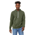 Military Green - Lifestyle - Bella + Canvas Adults Unisex Pullover Hoodie
