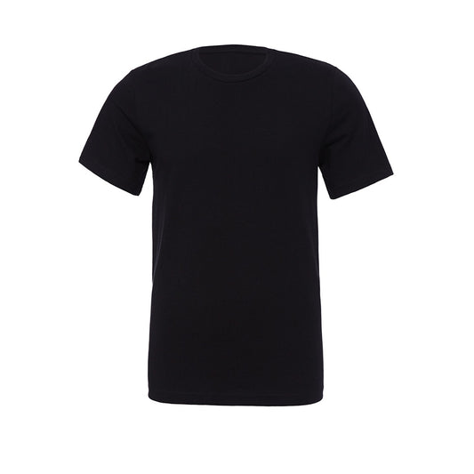 Black - Front - Bella + Canvas Adults Unisex Crew Neck T-Shirt