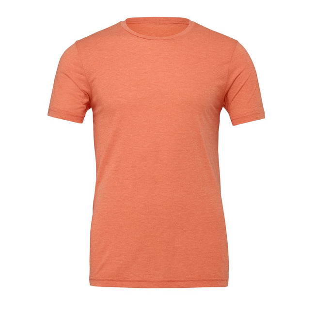 Coral - Front - Bella + Canvas Adults Unisex Crew Neck T-Shirt