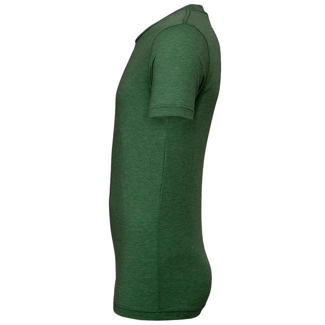 Grass Green - Side - Bella + Canvas Adults Unisex Tri-Blend T-Shirt