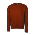 Brick - Front - Bella + Canvas Adults Unisex Drop Shoulder Sweatshirt