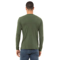 Military Green - Lifestyle - Bella + Canvas Adults Unisex Jersey Long Sleeve T-Shirt