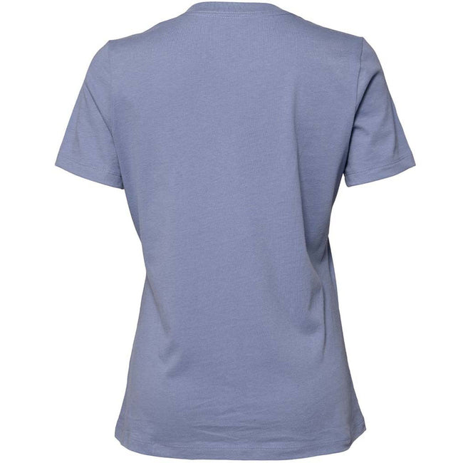 Lavender Blue - Back - Bella + Canvas Womens-Ladies Relaxed Jersey T-Shirt