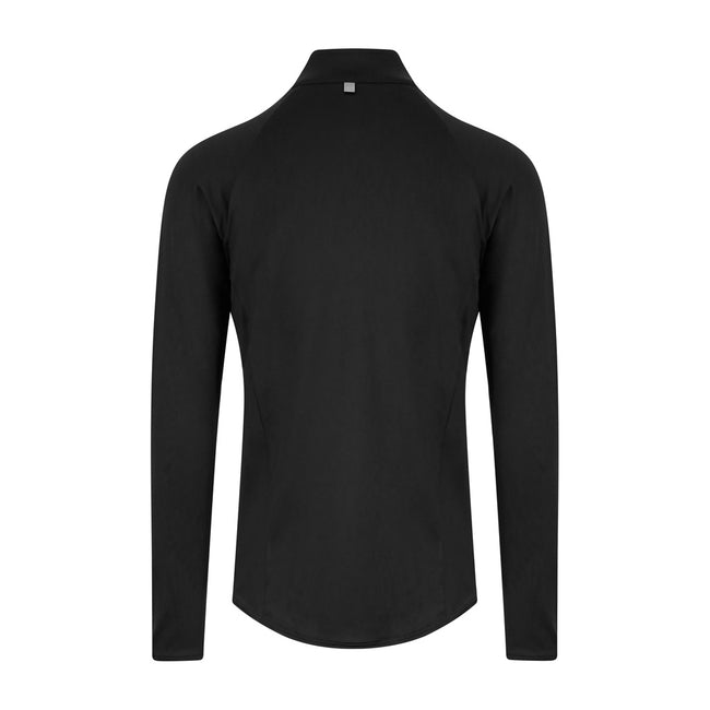 Jet Black - Back - AWDis Just Cool Mens Cool-Flex Half Zip Top
