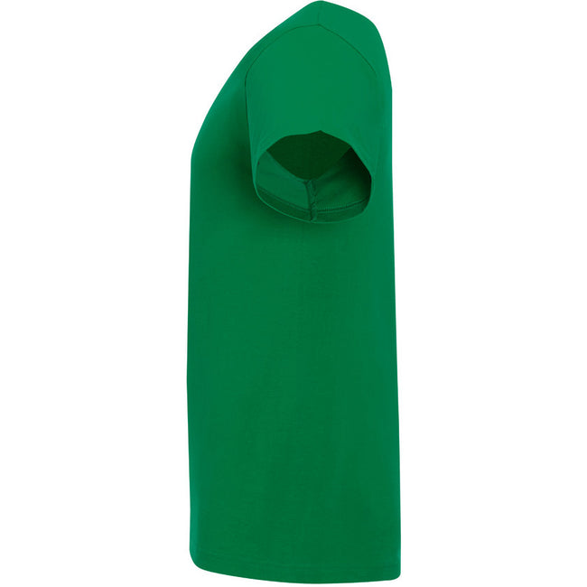 Kelly Green - Side - SOLS Mens Victory V Neck Short Sleeve T-Shirt