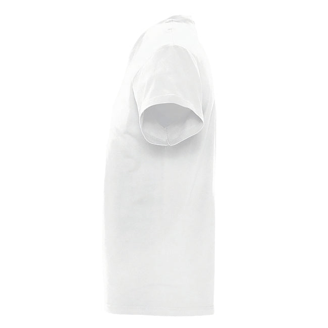 White - Side - SOLS Mens Victory V Neck Short Sleeve T-Shirt