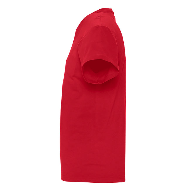 Red - Side - SOLS Mens Victory V Neck Short Sleeve T-Shirt