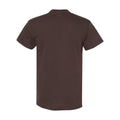 Dark Chocolate - Back - Gildan Mens Heavy Cotton T-Shirt