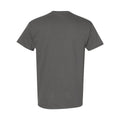 Charcoal - Side - Gildan Mens Heavy Cotton T-Shirt