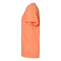 Tangerine - Side - Gildan Mens Heavy Cotton T-Shirt