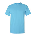 Sky Blue - Front - Gildan Mens Heavy Cotton T-Shirt