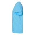 Sky Blue - Side - Gildan Mens Heavy Cotton T-Shirt