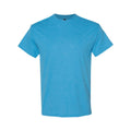 Sapphire Blue Heather - Front - Gildan Mens Heavy Cotton T-Shirt