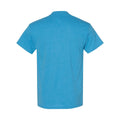 Sapphire Blue Heather - Back - Gildan Mens Heavy Cotton T-Shirt