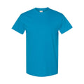 Sapphire Blue - Front - Gildan Mens Heavy Cotton T-Shirt