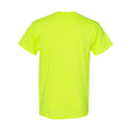 Safety Green - Back - Gildan Mens Heavy Cotton T-Shirt