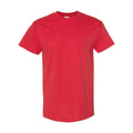 Red - Front - Gildan Mens Heavy Cotton T-Shirt