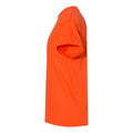 Orange - Side - Gildan Mens Heavy Cotton T-Shirt