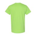 Lime Green - Back - Gildan Mens Heavy Cotton T-Shirt