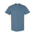 Indigo - Front - Gildan Mens Heavy Cotton T-Shirt