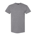Graphite Heather - Front - Gildan Mens Heavy Cotton T-Shirt
