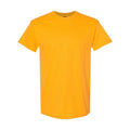 Gold - Front - Gildan Mens Heavy Cotton T-Shirt