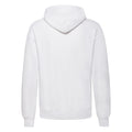 White - Back - Fruit Of The Loom Adults Unisex Classic Hooded Sweatshirt