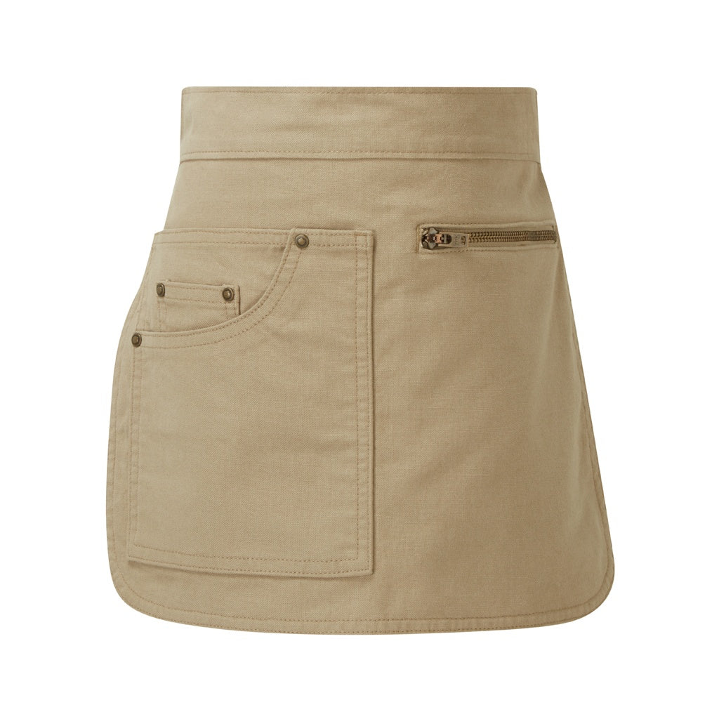 Khaki - Lifestyle - Premier Adults Unisex Metro Utility Hip Apron