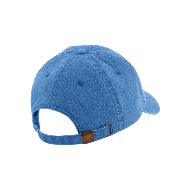 Cornflower Blue - Back - Beechfield Vintage Low Profile Cap