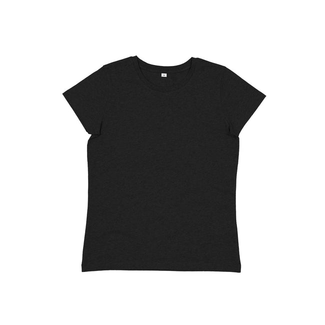 Charcoal Grey Marl - Front - Mantis Womens-Ladies Organic T-Shirt