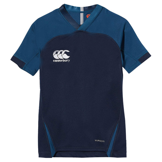 Navy - Front - Canterbury Childrens-Kids Evader Jersey