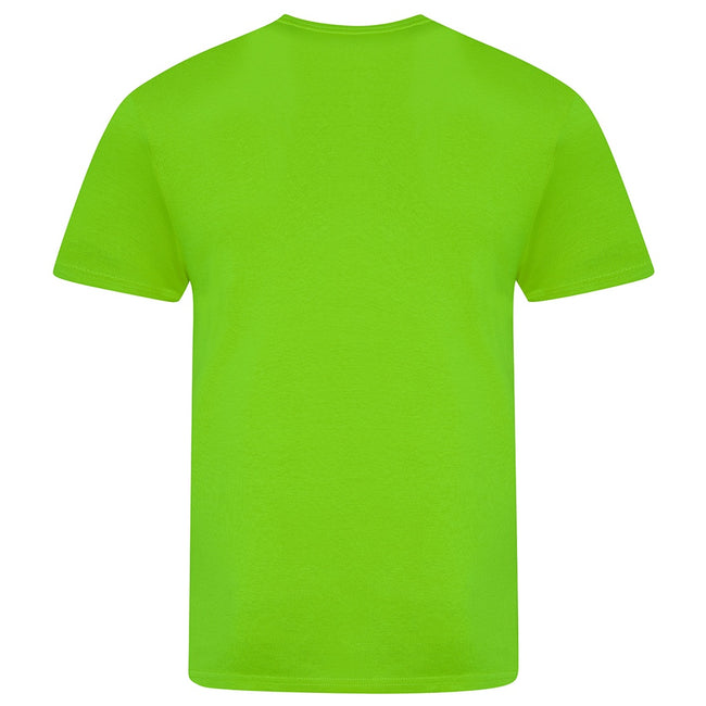 Electric Green - Back - AWDis Unisex Adults Electric Tri-Blend T-Shirt