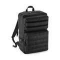 Black - Front - BagBase MOLLE Tactical Backpack