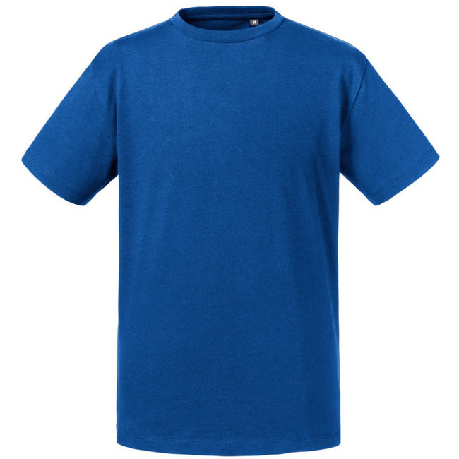 Bright Royal - Front - Russell Kids-Childrens Pure Organic T-Shirt