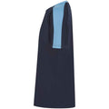 Navy-Sky Blue - Side - Finden and Hales Unisex Team T-Shirt